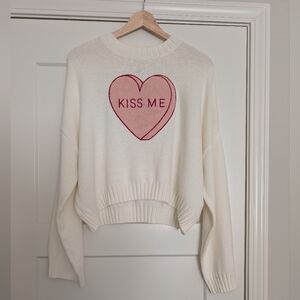 Jessica Simpson 'Kiss Me' Heart Sweater